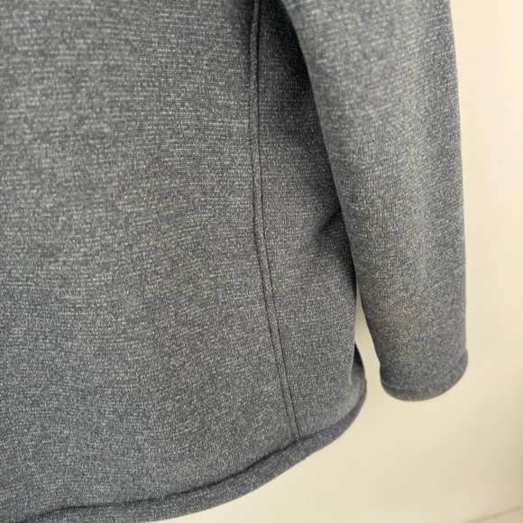 Rugged Elements Mens Fleece Lined Hoodie Charcoal Gray Full Zip Jacket Size M - Picture 14 of 14